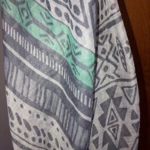 Aztec Print Infinity Scarf
